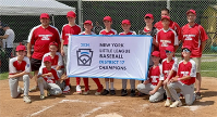 Majors Baseball Team Wins First District Championship Since 1967